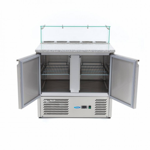 MAXIMA TABLE GLASS 2 masa pizza