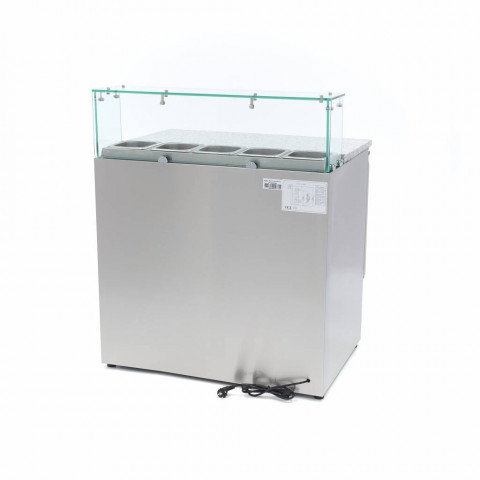 MAXIMA TABLE GLASS 2 masa pizza