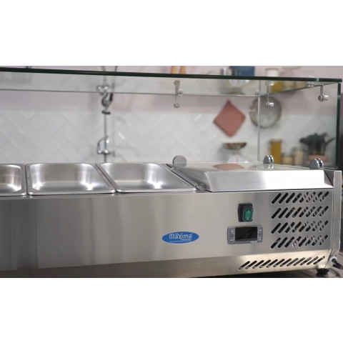 MAXIMA vitrina ingrediente 3xGN1/3 - 95cm
