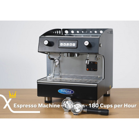 Espressor profesional MAXIMA - cu 1 grup - 180 cesti/ora