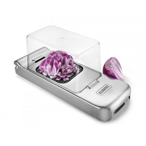 Aparat maruntit ceapa, usturoi, legume cu container ALLIGATOR - INOX