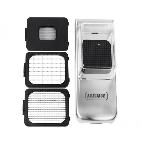Aparat maruntit ceapa, usturoi, legume cu container ALLIGATOR - INOX