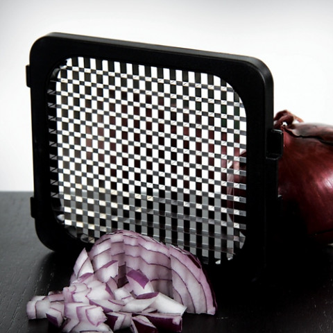 Aparat maruntit ceapa, usturoi, legume cu container ALLIGATOR - INOX
