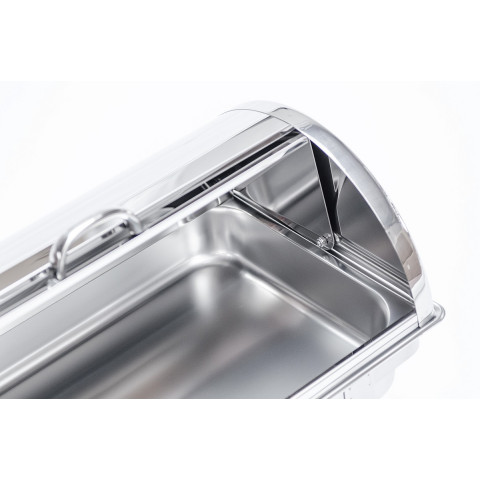 GAMMO Chafing dish din inox GN 1/1 cu capac roll top