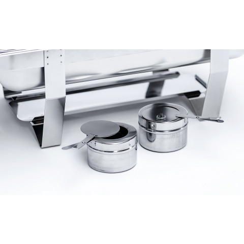 GAMMO Chafing dish din inox GN 1/1 cu capac roll top