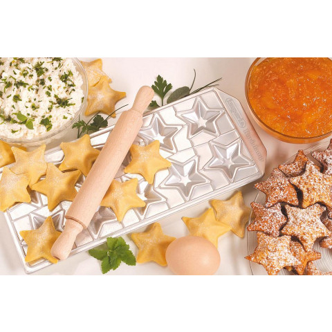 IMPERIA Ravioli stelline forma paste ravioli cu rola - 10 buc