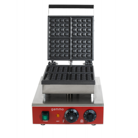 Aparat waffle GAMMO - belgian pătrat