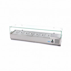 MAXIMA vitrina ingrediente 7xGN1/3 - 160cm