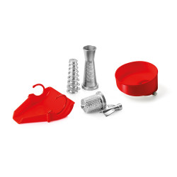 Set accesorii pentru masina de tocat carne manuala TRE SPADE TC-8 INOX
