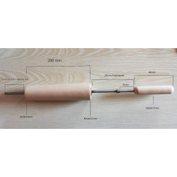 Rolă suplimentară pentru aparat kurtos kalacs - 20x5 cm