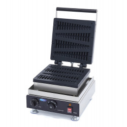 MAXIMA Aparat waffle - forma acadea - 4buc