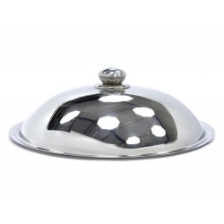 MAXIMA capac inox pentru tigaie wok pe inductie 36cm