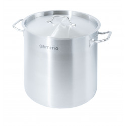 Oala inox GAMMO cu capac 25 litri 32x32cm