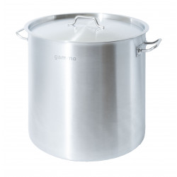 Oala inox GAMMO cu capac 71 litri 45x45cm