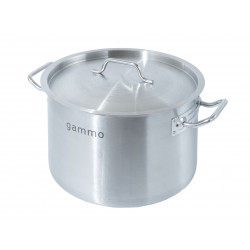 Cratita inox GAMMO cu capac 14 litri 30x20cm