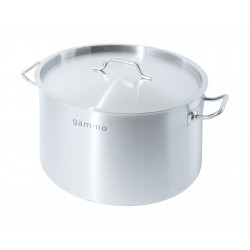 Cratita inox GAMMO cu capac 31 litri 40x25cm