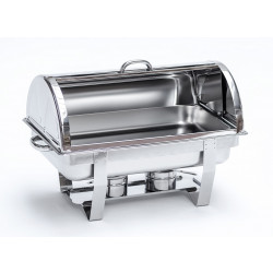 GAMMO Chafing dish din inox GN 1/1 cu capac roll top
