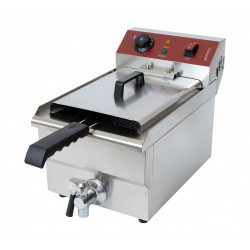GAMMO friteuza electrica cu robinet scurgere 10 litri