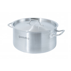 Cratita inox GAMMO cu capac 12.9 litri 32x16cm