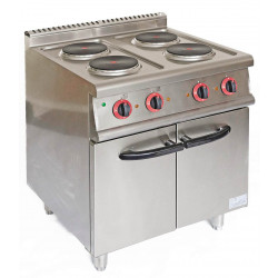 GAMMO masina de gatit electrica cu 4 placi rotunde + dulap