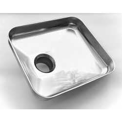 Tava umplere din inox pentru masina tocat carne TRE SPADE