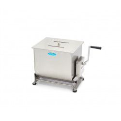 Malaxor carne manual cu bol basculant MAXIMA - 40 L/35 kg carne