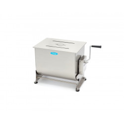 Malaxor carne manual cu bol basculant MAXIMA - 50 L/43 kg carne