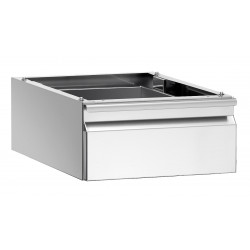 Sertar pentru masă de lucru din inox GAMMO - seria 600