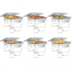 Chafing dish de unică folosin?ă GAMMO GN1/1 - 6 seturi