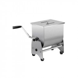 Malaxor carne manual cu bol basculant GAMMO - 30 L/25 kg carne