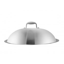 Capac inox pentru tigaie wok pe inducție GAMMO 30cm