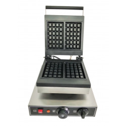 Aparat waffle GAMMO - belgian - 2 forme dreptunghiulare