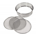 LOUIS TELLIER sita faina din inox cu 3 site