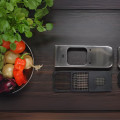 Aparat maruntit ceapa, usturoi, legume cu container ALLIGATOR - INOX