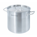 Oala inox GAMMO cu capac 17 litri 28x28cm