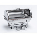 GAMMO Chafing dish din inox GN 1/1 cu capac roll top