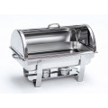 GAMMO Chafing dish din inox GN 1/1 cu capac roll top