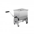Malaxor carne manual cu bol basculant GAMMO - 30 L/25 kg carne