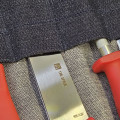 Husă rulabilă pentru cuțite TRE SPADE - din denim