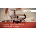TRE SPADE TC-32 Inox 2HP masina tocat carne pana la 320kg/ora DEMO
