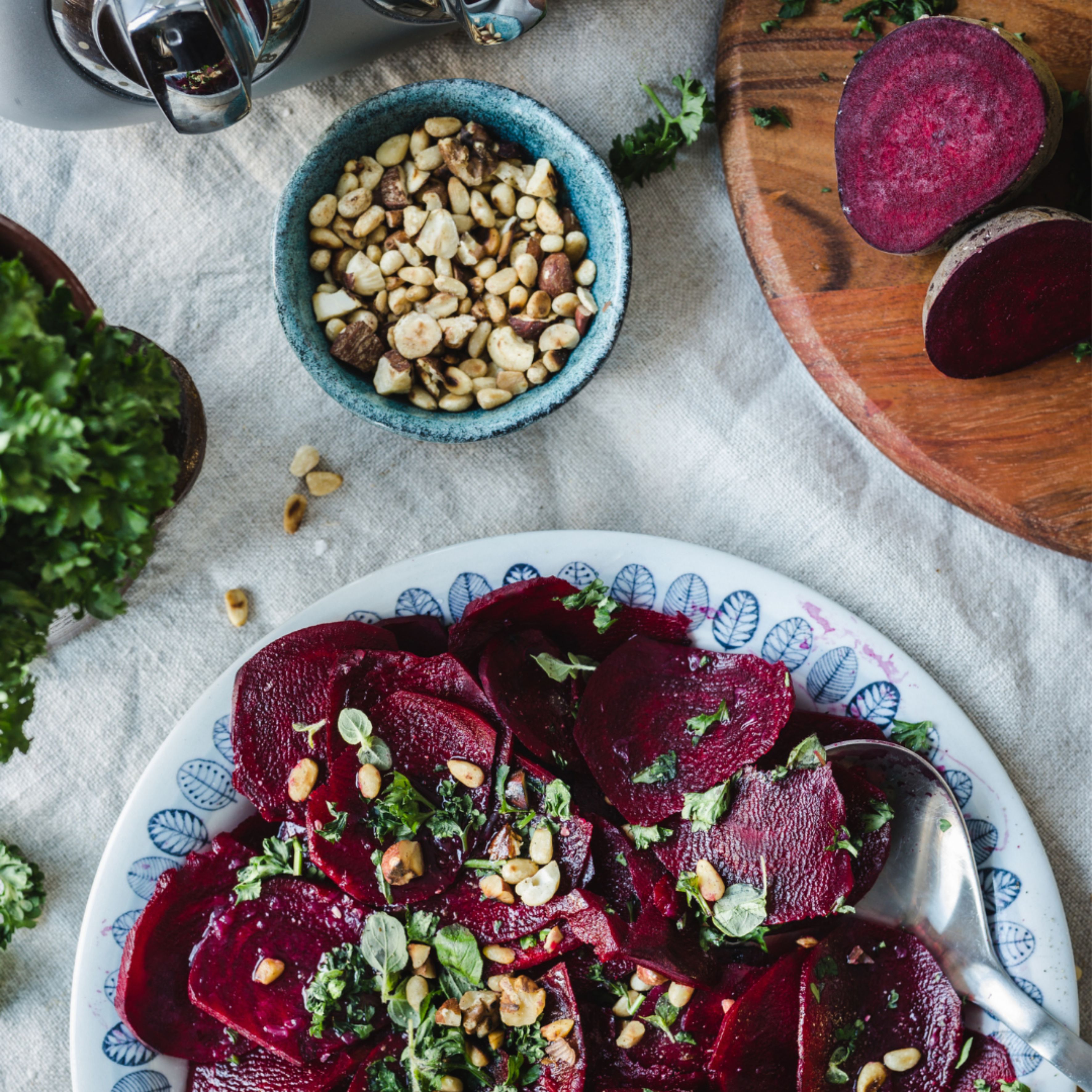Carpaccio de sfeclă: aperitivul elegant care înfrumusețează orice masă