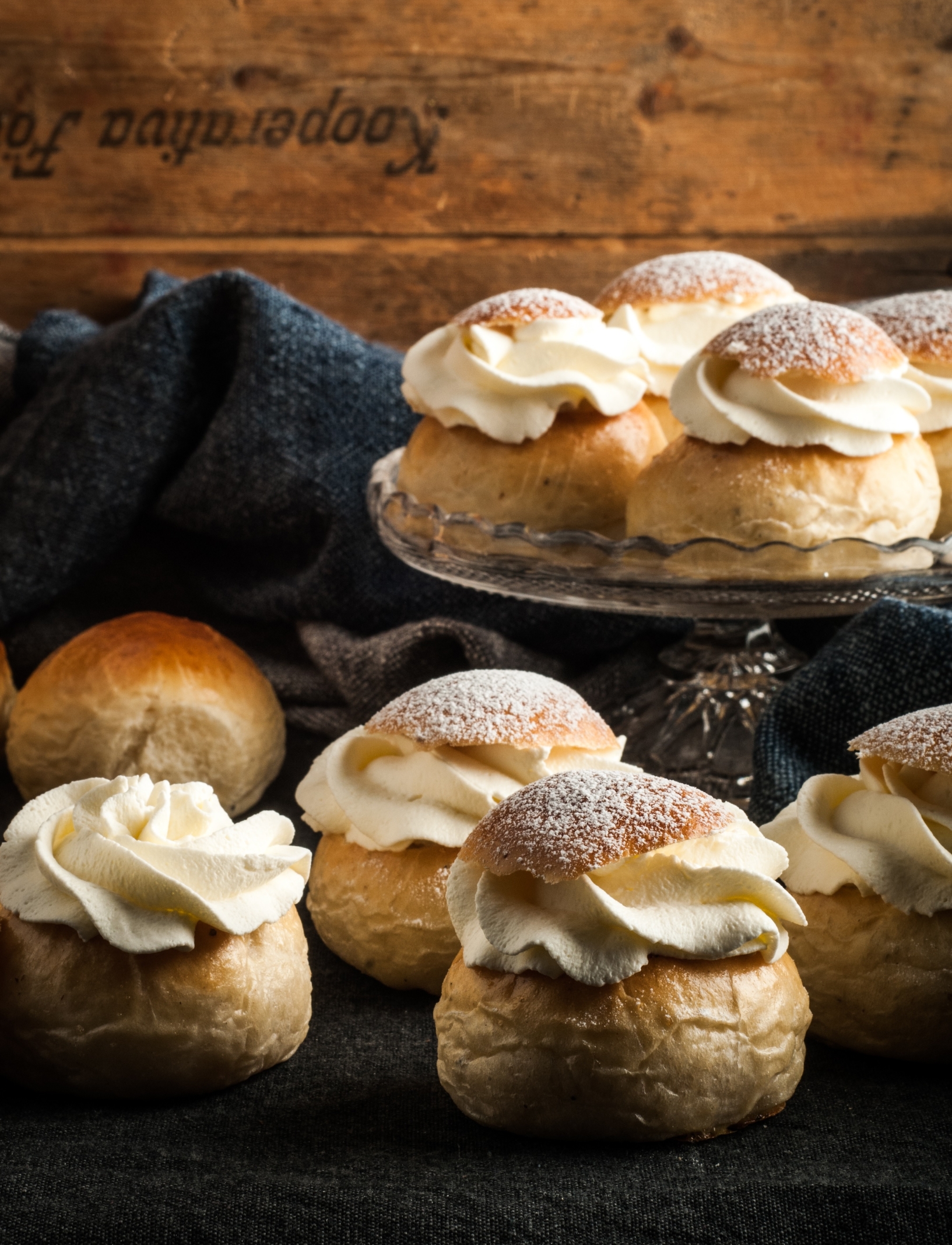 Semla, a svéd mandulakrémes briós