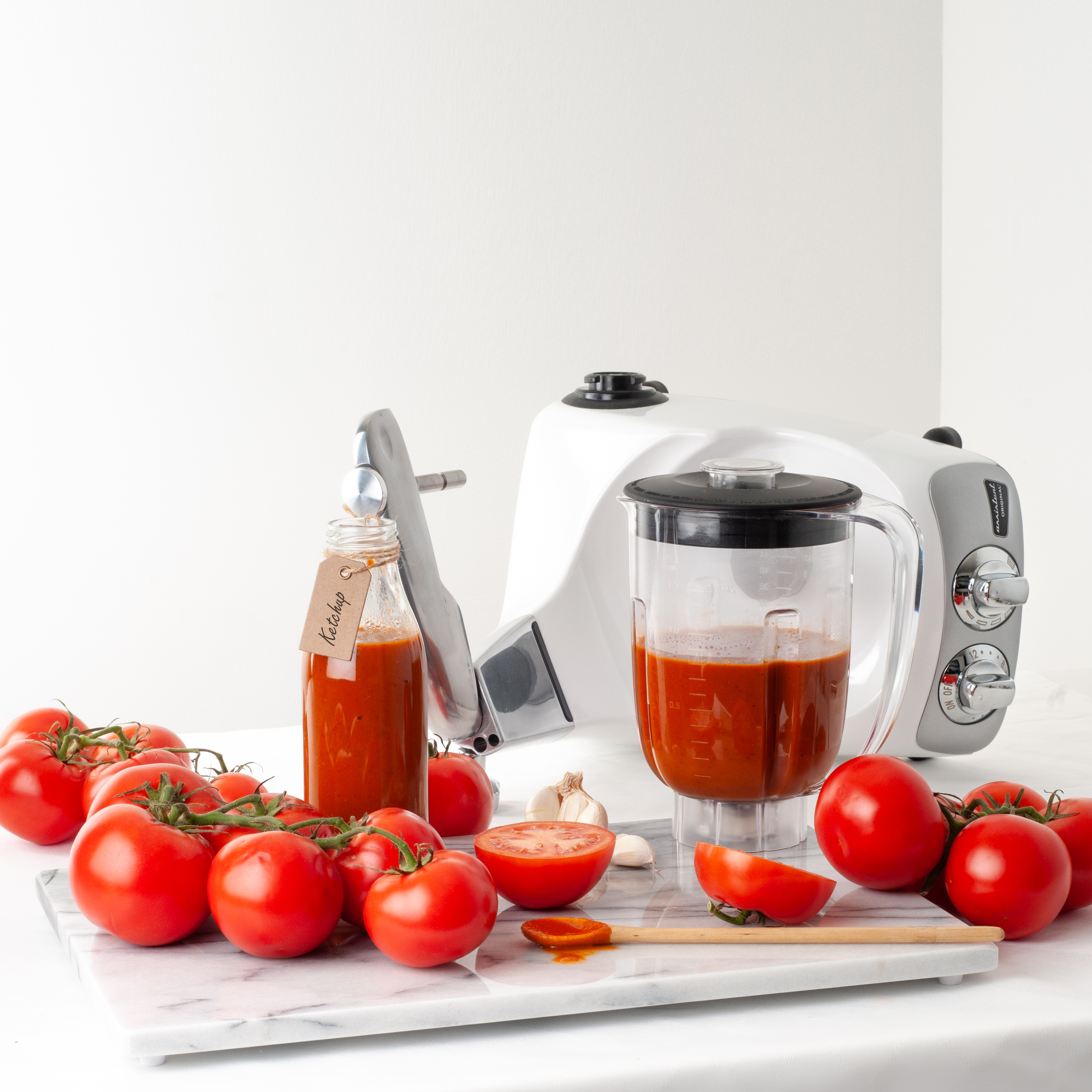 Ketchup de casa cu robotul de bucatarie Ankarsrum